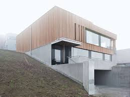 Planungsteam Architekt Tom Munz Bauleiter Tom Munz Bauingenieur Furrer Partner Ag Wil Hlk Ingenieur Ps Modern Villa Design Facade House Modern Beach House