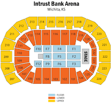 intrust bank arena wichita tickets schedule seating