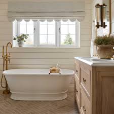 10 bathroom window dressing ideas for trend-led privacy | Ideal Home