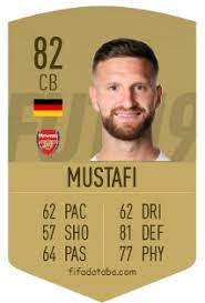 Fifa 21 fifa 20 fifa 19 fifa 18 wc fifa 18 fifa 17 fifa 16 fifa 15 fifa 14 fifa 13 fifa 12 fifa 11 fifa 10 fifa 09 fifa 08 fifa 07 granit xhaka79 79. Shkodran Mustafi Fifa 19 Rating Card Price