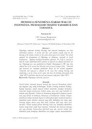 Ziarah kubur adalah salah satu ritual dalam islam yang mampu mengingatkan kita terhadap kematian dan meyakini bahwa usia manusia sangat terbatas akan menemui ajalnya. Pdf Membaca Fenomena Ziarah Wali Di Indonesia Memahami Tradisi Tabarruk Dan Tawassul