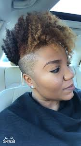 Shaved Sides Natural Hair Twistout Fauxhawk Natural Hair Styles Natural Hair Twist Out Short Natural Hair Styles