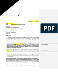 Check spelling or type a new query. Draft Pengakhiran Perjanjian