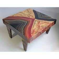 Artistico by bontempi is a modern and rectangular coffee table that is characterized by the lacquered steel structure. Grant Noren Square Coffee Table Vienna Artistic Artisan Designer Coffee Tables Sweetheart Gallery Contemporary Craft Gallery Fine American Craft Art Design Handmade Home Personal Accessories