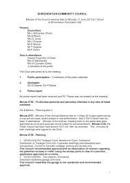 SHIRENEWTON COMMUNITY COUNCIL