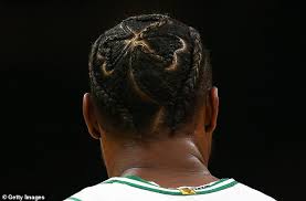 The oklahoma city thunder has agreed to trade russell westbrook to the houston rockets, where he joins bestie james harden. Nba Star Marcus Smart Has Shamrock Woven Into His Hair Daily Mail Online
