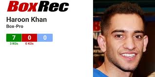 BoxRec: Haroon Khan