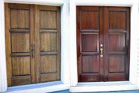 Valuable tips on refinishing antique furniture. Mahogany Front Door Refinishing Scott Doyle Inc