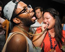 Corey Kindberg, Christine Bibbo Herr, McArthur Joseph at JUICY COUTURE FALL  2013