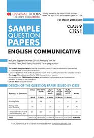 Oswaal Cbse Sample Question Papers Class 9 English Communicative Ebook Amazon In Kindle Store