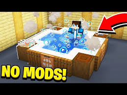 I wanted to make a vending machine that you had to pay to get what you want. How To Build A Hot Tub In Minecraft Frustratedsurfer