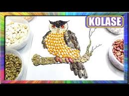 Fisiknya yang lucu dan menggemaskan menjadikan burung dari suku cacatuidae ini sebagai lantas seperti apa penampakan dari burung kakatua ini? Melukis Kolase Burung Hantu Dengan Biji Bijian Youtube