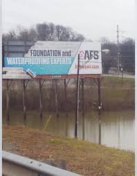 Akron and all of summit county, ohio, including: Afs Foundation Waterproofing Specialists On Twitter House Under Water Like This Billboard We Can Help With Your Wet Basement And Crawl Space Needs Give Us A Call For A Free Inspection