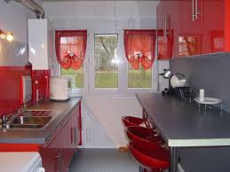 Kitchencraftlutrin en acier cook rouge kitcencraft mkcbsred. Cuisine Rouge Et Grise 35 Photos La Cuisine Tendance Et Moderne Par Excellence