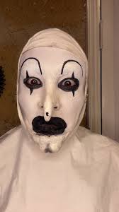 TERRIFIER #fyp #clown #clowntok #clownmakeup #transition #Makeup #halloween  #horror #peliculasdeterror #terrifier2 #terrifier #maquillaje