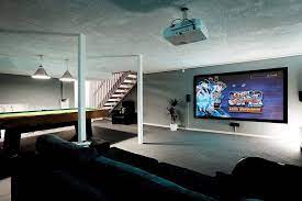 Potentially What The Far Side Of The Room From The Reference Shown Below Looks Like Don T Need Two Staircas Video Game Rooms Game Room Decor Video Game Room