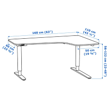 Bekant Corner Desk Right Sit Stand Linoleum Blue White 63x43 1 4 Ikea In 2020 Ikea Bekant Ikea Galant Desk Ikea Galant