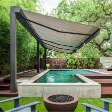 Interior Products Roll Up Solar Screens Room Darkening Shades Privacy Shades Roman Shades Motorized Drapery Track Sy Pool Shade Pergola Shade Exterior Shades