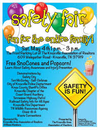 Safety Fair Flyer Safety Awareness School Safety School Health