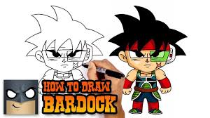 How To Draw Bardock Dragon Ball Z Tegninger