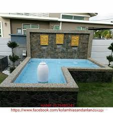 Sekiranya kolam ikan berada di depan rumah, berikanlah sedikit sentuhan tak serupa untuk membikin tetamu atau orang yang singgah ke rumah anda menikmati kesan alami dan nyaman. Kolam Hiasan Dan Landskap Home Facebook