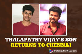 Vijay son jason sanjay first interview with anand shankar subscribe to the channal for more very exciting to see our thalapathy vijay son vijay son jason sanjay thalapathy vijay ilaya. Thalapathy Vijay S Son Jason Sanjay Returns To India After Being Stranded In Canada