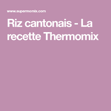 Epingle Sur Recette Thermomix