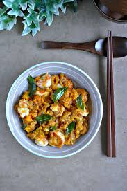 Golden Pumpkin Salted Egg Yolk Prawns Recipe Salted Egg Salted Egg Yolk Veggie Recipes