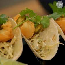 · these crispy fish tacos with jalapeño sauce are fried to golden brown perfection with a crispy cornmeal crust and served with a fresh, spicy homemade sauce! Food Network Canada Lynn Crawford S Maui Style Fish Tacos Destination Dishes Facebook