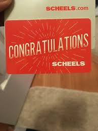 The scheels ® secured visa ® card works like any other credit card, except it requires a security deposit. 200 Scheels Gift Card 185 00 Picclick