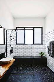 25 Incredibly Stylish Black And White Bathroom Ideas To Inspire Black Bathroom Bathroom Design Bathroom Interior Design