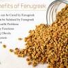 Research has demonstrated that fenugreek can stimulate the production of a hormone called. 1
