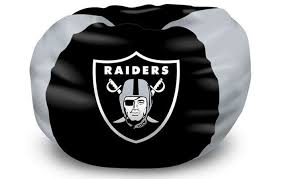Oakland Raiders Bean Bag Chair Sports Fans Plus Oakland Raiders Raiders Team Nfl Oakland Raiders
