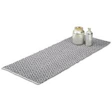 17 stories teppichläufer in braun | wayfair.de teppichläufer event in braun caracella viele menschen wissen dass es sich um einen langen dünnen teppich handelt der perfekt zum abdecken. Teppich Laufer Flur 80 X 200 Cm Handmade Designer Baumwollteppich Modern Kurzflor Flurteppich Schwarz Weiss Moebel Suchmaschine Ladendirekt De