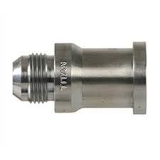 Lok 45° z/n navoj long sweep bend 45° m/f thread curva lunga 45° m/f filettatura langer bogen 45° m/f. Ss 1700 Jic An To Code 61 Flange Adapter Titan Fittings