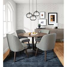 Haddie Table Lamps Modern Lighting Room Board In 2020 Modern Dining Room Round Dining Room Modern Dining Table