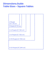 Square Tables Size Diagram Square Tables Square Kitchen Tables Large Square Dining Table
