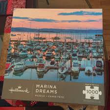 Fun & challenging 1,000 piece jigsaw puzzles, 3d jigsaw puzzles and mindfulness puzzle books: Hallmark Marina Dreams 1000 Piece Jigsaw Puzzle Puzzles