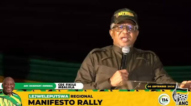 ANC SECRETARY GENERAL | Fikile Mbalula's video on X