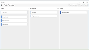 Agile work methods are supported, for example with the kanban board on which tasks can be moved using drag & drop. Buy Kanban Planner Microsoft Store