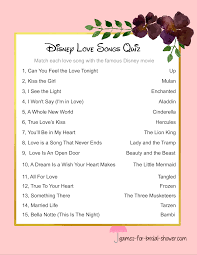 Tylenol and advil are both used for pain relief but is one more effective than the other or has less of a risk of si. Free Printable Disney Love Songs Quiz