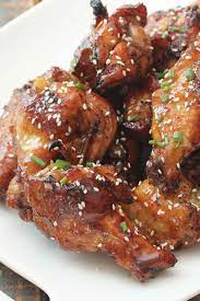 Teriyaki Chicken Wings Recipe Teriyaki Chicken Wings Chicken Wing Recipes Asian Recipes