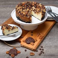 I should have followed my instincts and put a collar around the pan. Turtle Cheesecake 6 Inch By Cheesecake Com