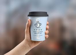 Download Free Coffee Paper Cup In Hand Mockup Psd Good Mockups PSD Mockup Templates