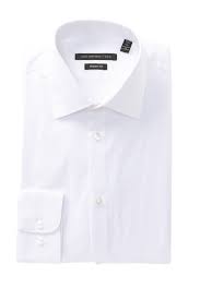 solid modern fit dress shirt