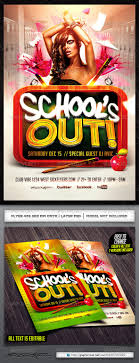 Best club and party flyer design templates. School Flyer Template By Industrykidz Graphicriver