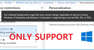 It was working fine for the first few days. Apply Corporate Background To Windows 10 Pro With Microsoft Intune The Journey To The Microsoft Cloud