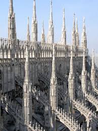 Milan Cathedral Roof Construction The Gothic Cathedral Took Nearly Six Centuries To Complete It Is The Fifth La Milan Cathedral Cathedral Gothic Cathedral