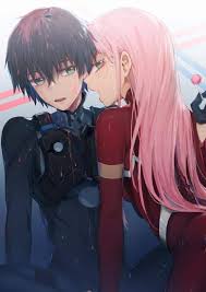 Hiro Zero Two Darling In The Franxx Darling In The Franxx Zero Two Romantic Anime