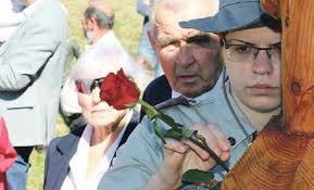 Cisza” nad grobami partyzantów